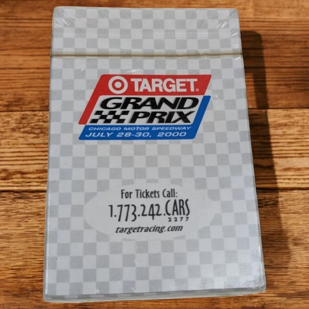 Target Chicago Motor Speedway Collector Playing Cards Grans Prix IndyCar -‎ NEW
